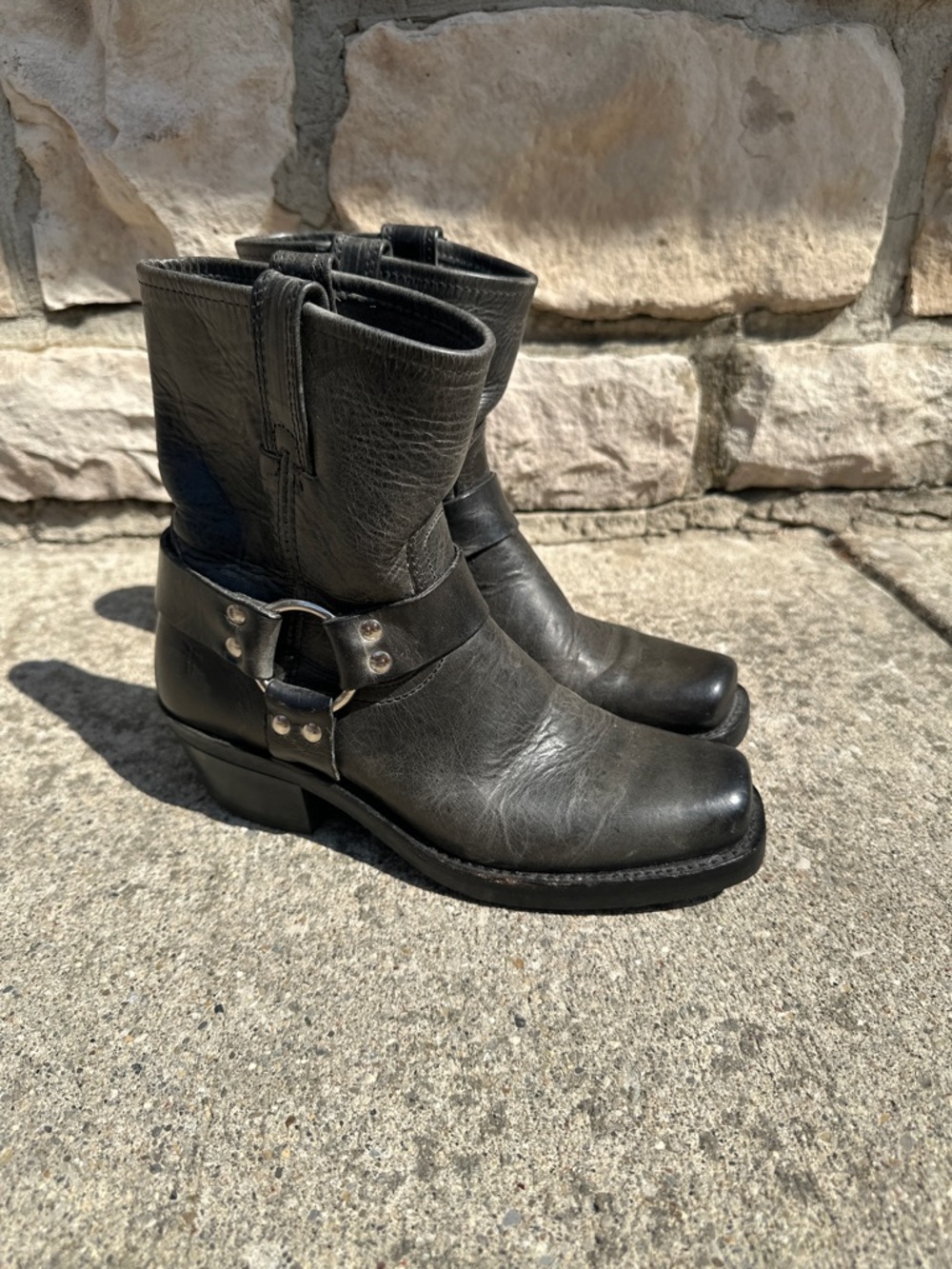 Frye Harness Boots